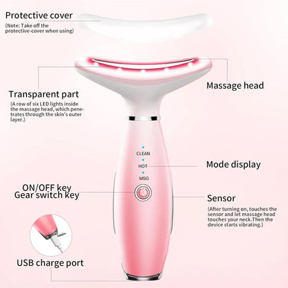 Heated Facial & Neck Massager