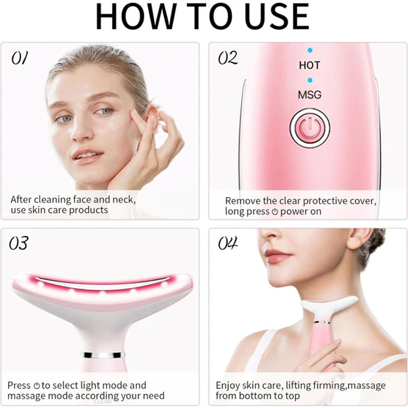 Heated Facial & Neck Massager